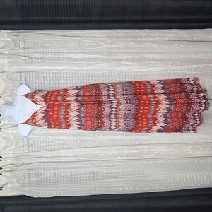 2/$25 or 3/$30 Boho Triangle Top Swim Suit Cover Up Summer Maxi Sun Dress SzM